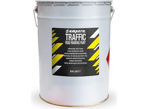 3495881990002 - Straßenmarkierungsfarbe 25 kg Eimer schwarz Ampere