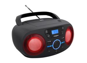 3499550363166 - bigben Tragbares CD Radio mit USB schwarz