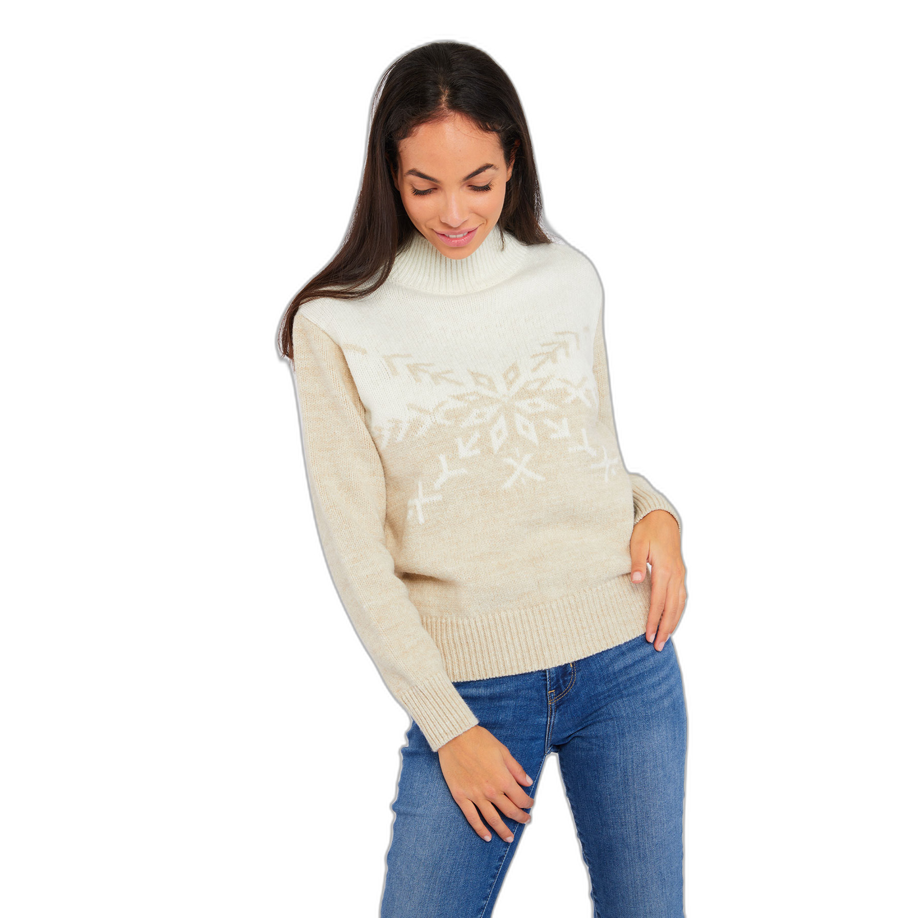 3500300136937 - Pullover Frau Banana Moon Kanto Snowball