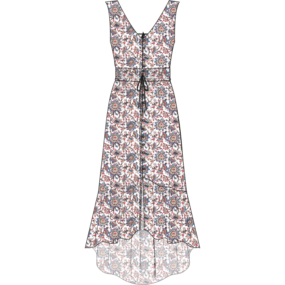 3500300407358 - Kleid Damen Banana Moon Tara Matapalovoil