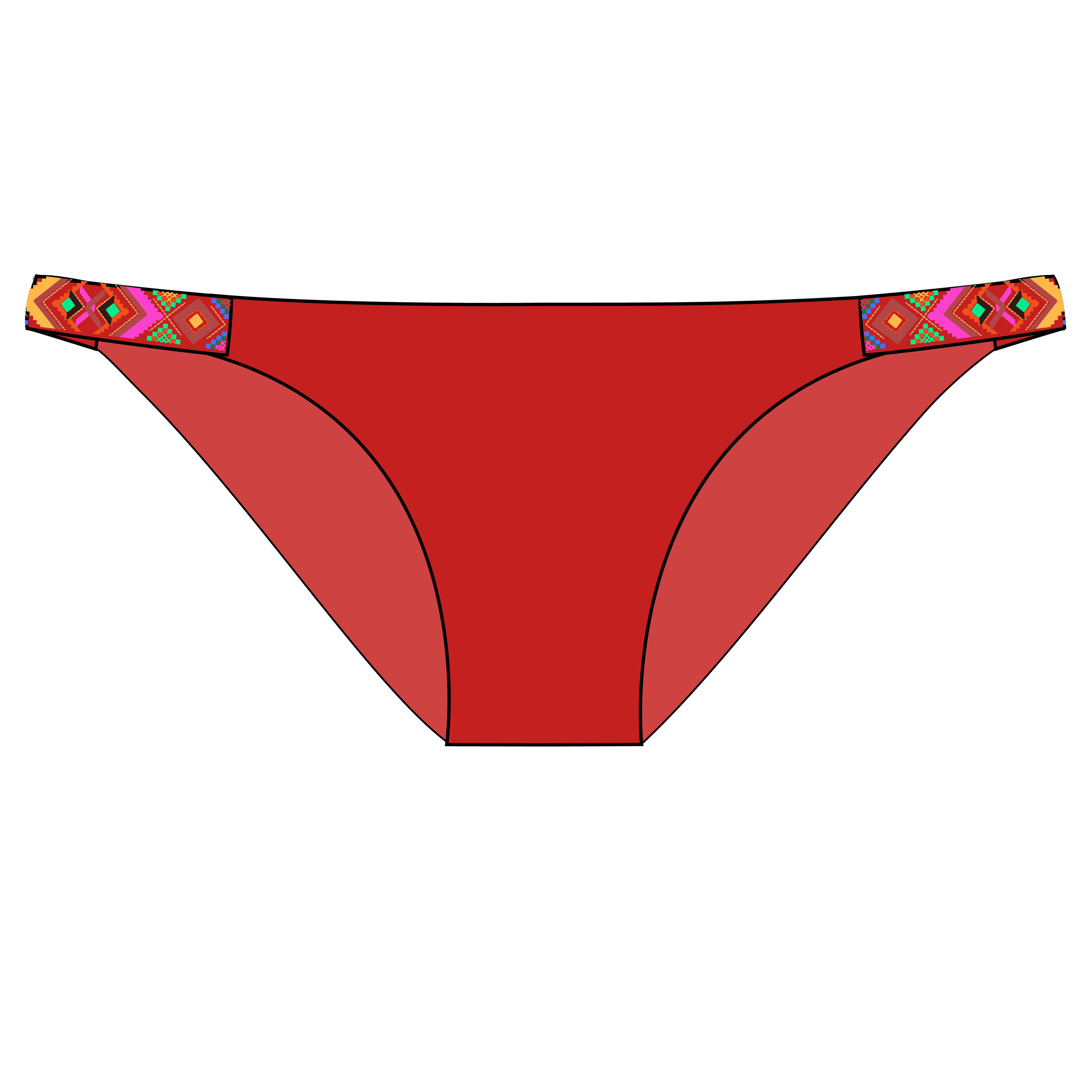 3500302199329 - Damen-Bikinihose Banana Moon Cuxa Lima