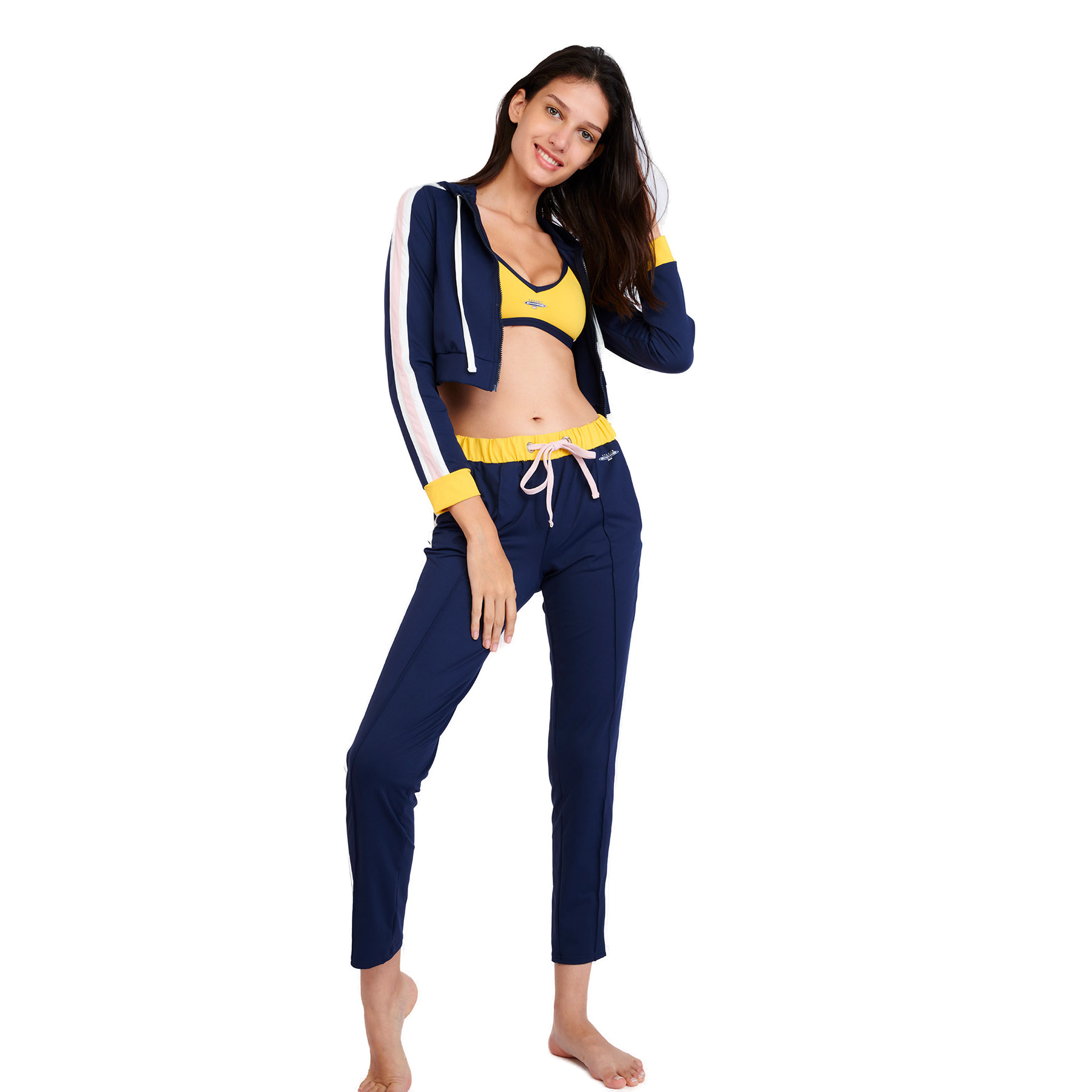 3500309358613 - Kapuzenpullover Damen Banana Moon Kendo Jumping