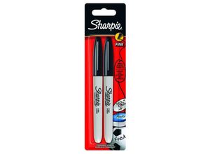 3501170815038 - Permanentmarker 2er-Packung schwarz Permanent Markers - Sharpie