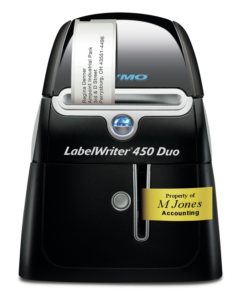 3501170838921 - DYMO LabelWriter 450 Duo Etikettendrucker | Professioneller 300 dpi Thermodirekt Etikettiergerät | Drucken Sie LW und D1 Etiketten