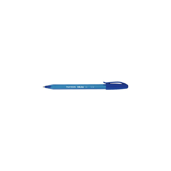 3501170957134 - Paper Mate InkJoy 100ST Kugelschreiber | mittlere Spitze (10 mm) | Blau | 50 Stück