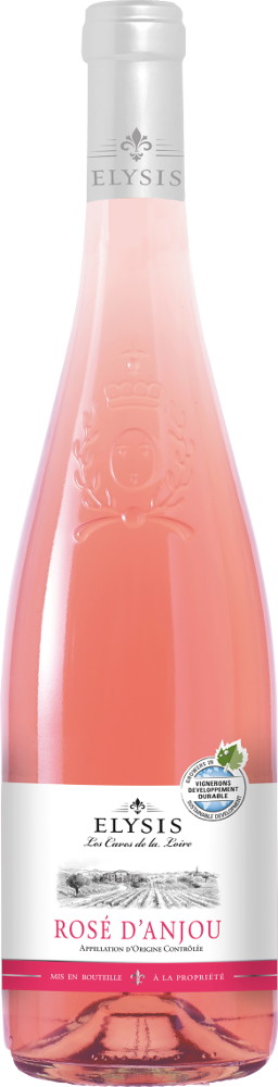 3507110013137 - Roséwein Rose dAnjou AOC demi-sec Elysis von Loire Proprietés 6 Flaschen Sparpaket mit je 075l