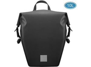 3514835357354 - Woosien - 10L wasserdichte Fahrrad-Kofferraumtasche Fahrrad-Gepäckträgertasche Fahrrad-Gepäckträgertasche Reisetasche