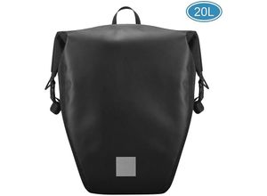 3514835357361 - Woosien - 10L wasserdichte Fahrrad-Kofferraumtasche Fahrrad-Gepäckträgertasche Fahrrad-Gepäckträgertasche Reisetasche