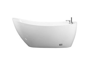 3517920619245 - Vente-unique - Freistehende Badewanne - 170 x 75 x 73 cm - 282 l - Weiß - natalia