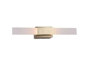 3517920977451 - Vente-unique - LED-Wandleuchte Badezimmer - Metall - 30 cm - Goldfarben - horsham