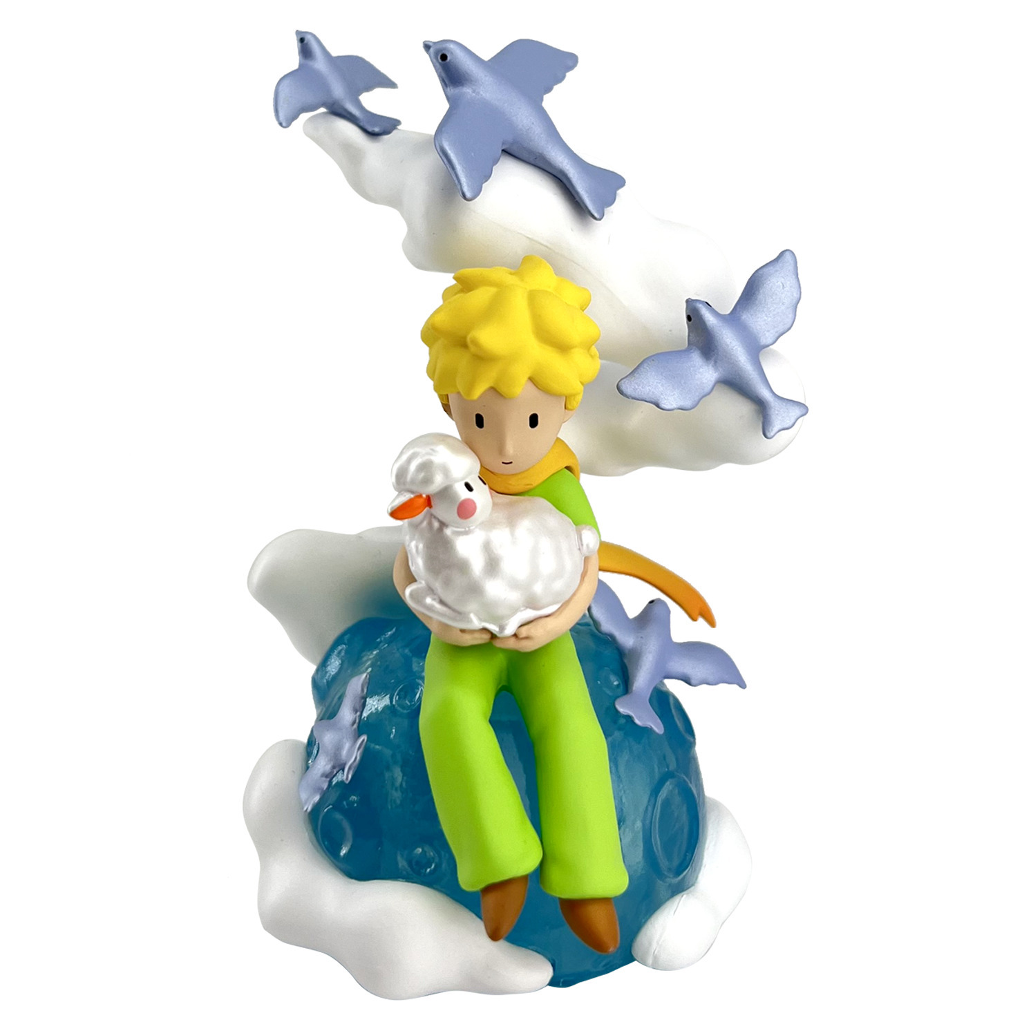 3521320404509 - Figurine le petit prince et le mouton sur la planète (Der kleine Prinz und das Schaf auf dem Planeten) Plastoy 3521320404509 - Figurine le petit prince et le mouton sur la planète (Der kleine Prinz und das Schaf auf dem Planeten) Plastoy