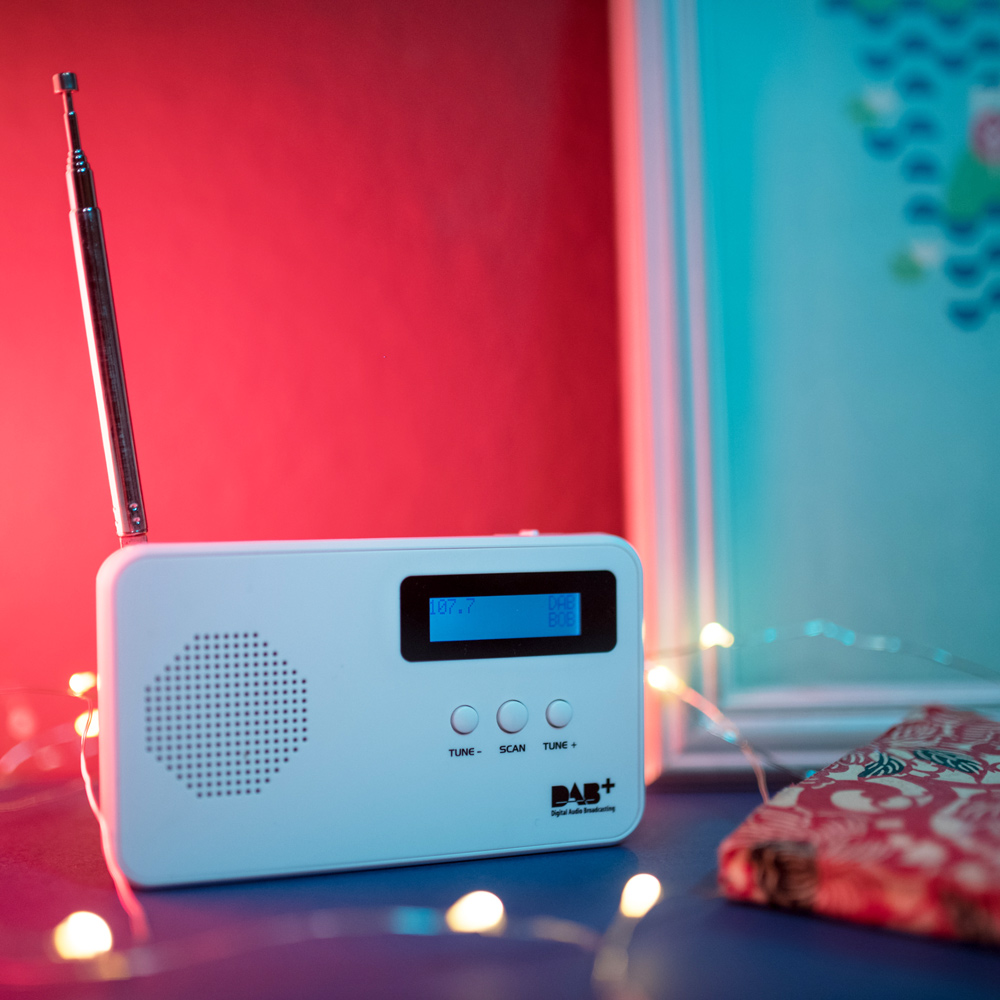 3523930095818 - Digitalradio DAB DAB+ und FM weiß 3523930095818 - Digitalradio DAB DAB+ und FM weiß