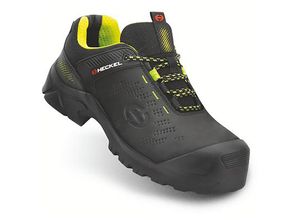 3523990006380 - Heckel MACSOLE ADVENTURE 30 Halbschuhe S3 schwarz gelb Weite 12 Gr 46 - schwarz
