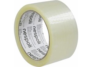 3524141947088 - Profi Packband transparent leise abrollend 50 mm x 66 m Packband - Nespoli