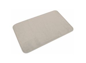 3526780956988 - Douceur Dintérieur - Badematte vitamine 45 x 75 cm rutschhemmend beschichtet taupe