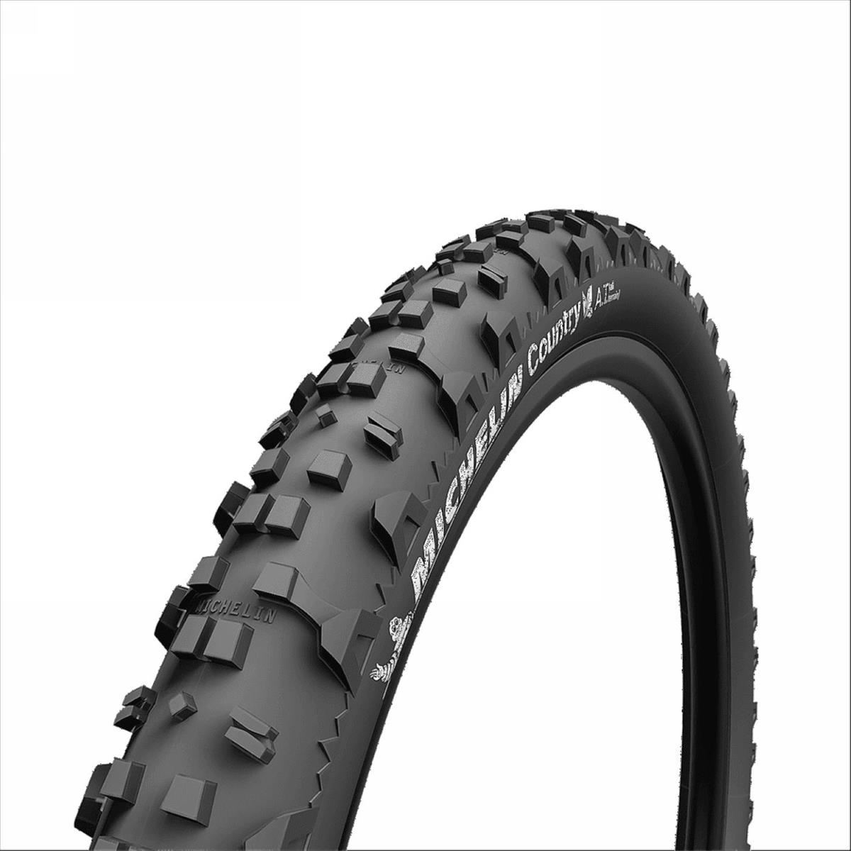 3528700574395 - MTB Reifen 26x200 All Terrain Schwarz Hart 650g - Universelles Reifen für alle Gelände