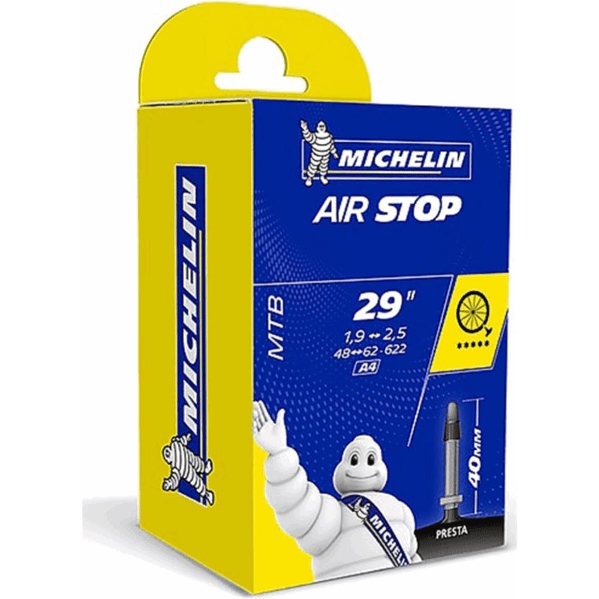 3528701021850 - Michelin 29 x 190 250 Schlauch mit 40mm Presta Ventil für Fahrräder 3528701021850 - Michelin 29 x 190 250 Schlauch mit 40mm Presta Ventil für Fahrräder