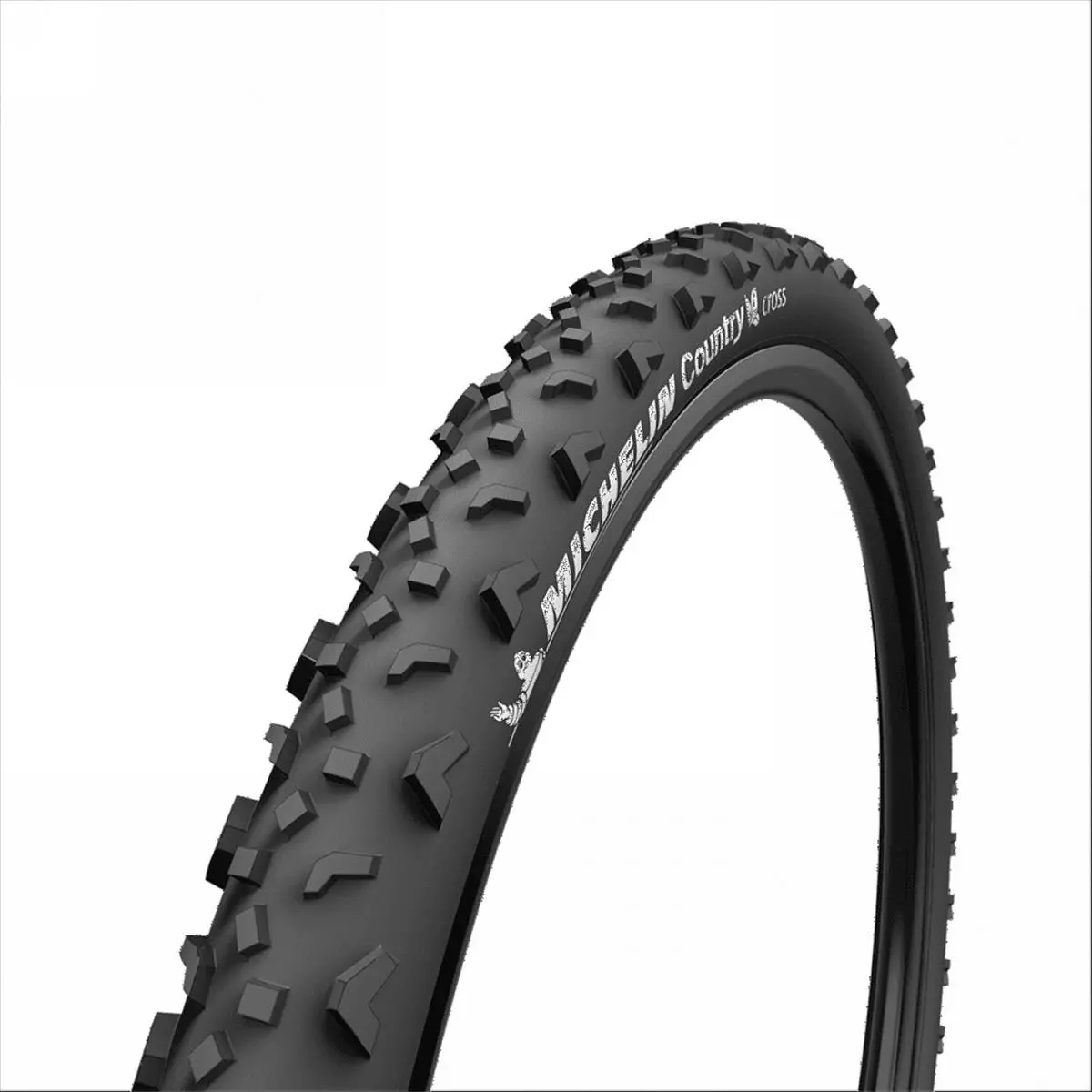 3528701314044 - MTB Reifen 26x195 Country Cross Schwarz Hart 30 TPI - Ideal für Gemischte Böden