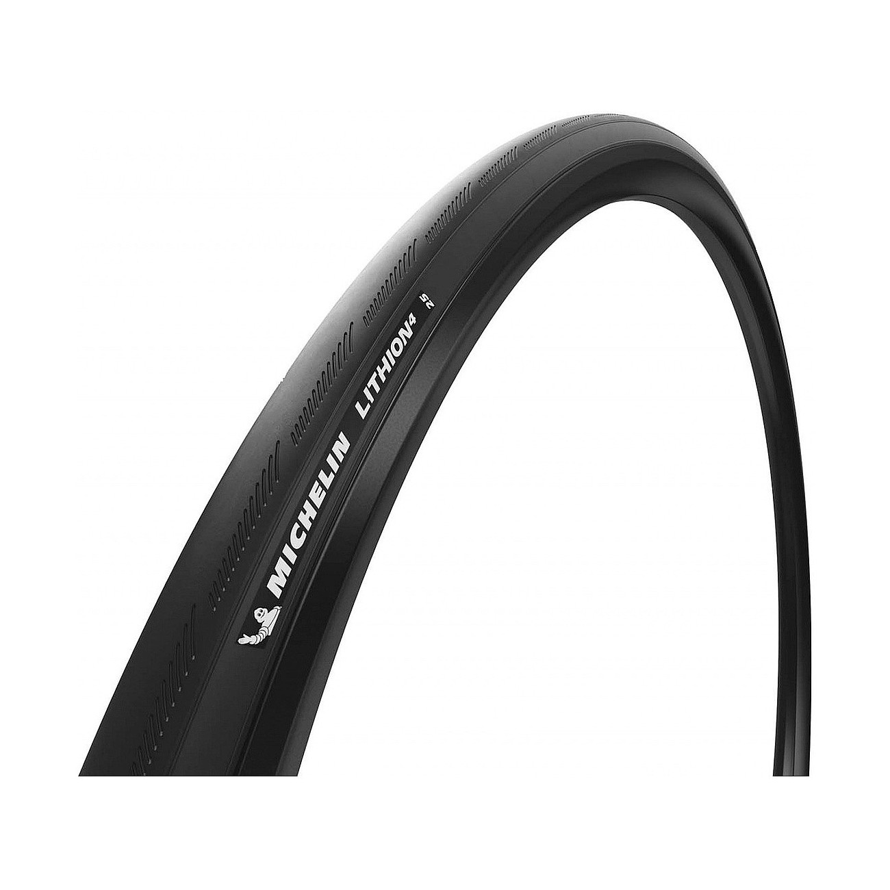 3528703037217 - Michelin Lithion 4 700x23 Fahrradreifen Schwarz Faltbar