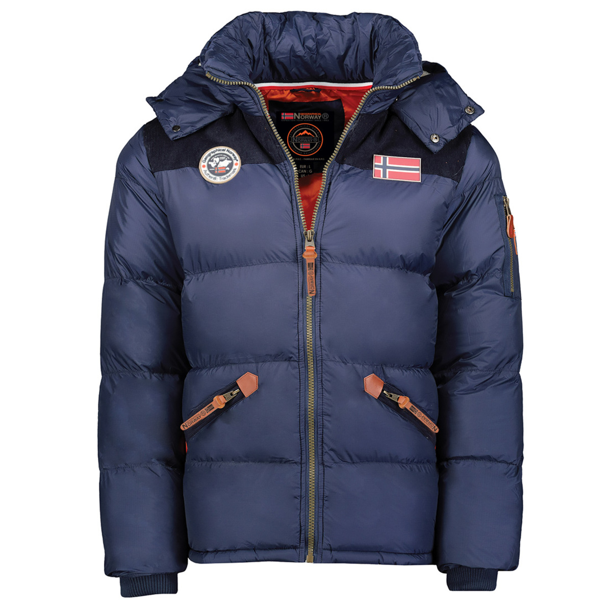 3543116529876 - Gepolsterte Parka mit Kapuze Geographical Norway Celian