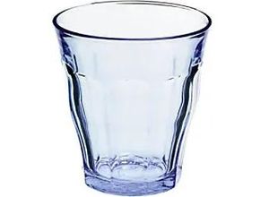 3550190501117 - Becher Gehärtetes Glas 310 ml Blau Transparent 6 Stück