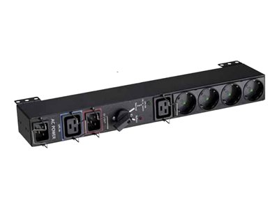 3553340684203 - MBP3KID HotSwap MBP maintenance bypass 3000 VA DIN Input C20 200-240V Outlets (4) Schuko DIN (1) C19