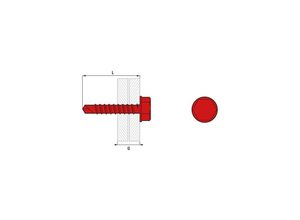 3553974121167 - Scell-it - Vis autoperceuse tête hexagonale tht