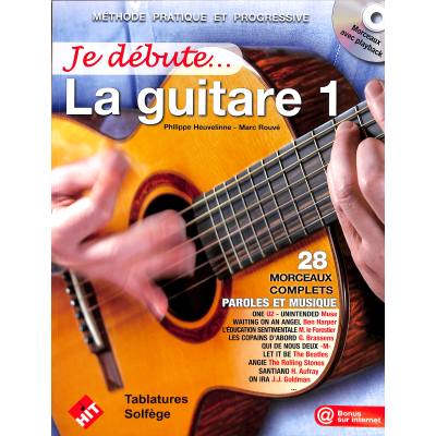 3554270147011 - Je debute la guitare 1