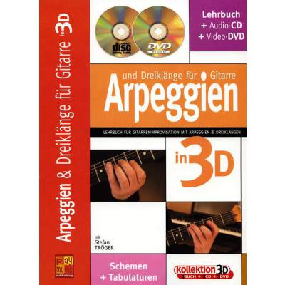 3555111301852 - Arpeggien + Dreiklänge für Gitarre in 3D