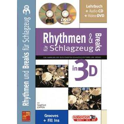 3555111302309 - Rhythmen + Breaks für Schlagzeug in 3D