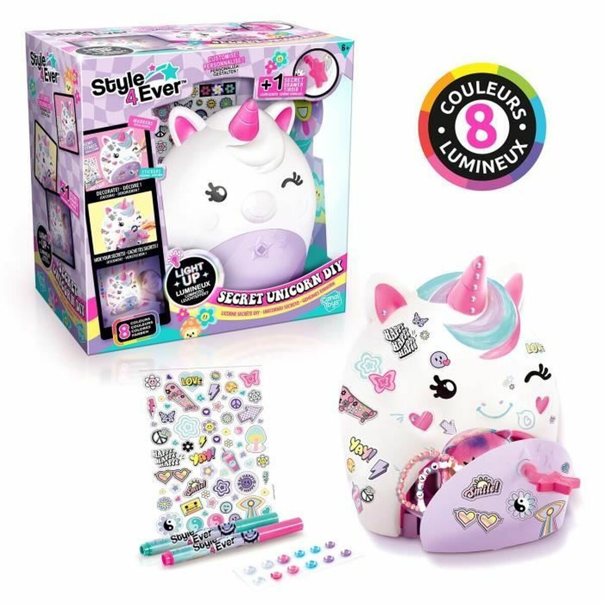 3555801288180 - Zeichenset Secret Unicorn Lamp 3555801288180 - Zeichenset Secret Unicorn Lamp