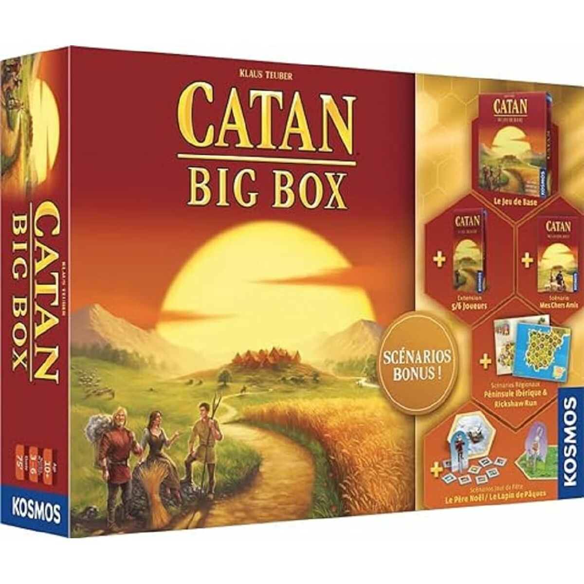 3558380099574 - Tischspiel Catan Big Box (FR) 3558380099574 - Tischspiel Catan Big Box (FR)