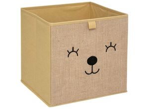 3560231526764 - Atmosphera Créateur Dintérieur - Aufbewahrungsbehälter für Kinder - Tiermotiv - Jute