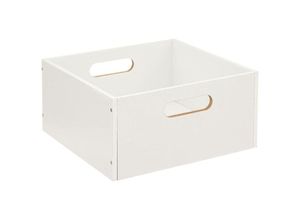 3560231537487 - Aufbewahrungsbox mit Tragegriffen Holzimitation 32 x 15 cm