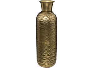 3560231660116 - Atmosphera Créateur Dintérieur - Vase Night - Metall - vergoldet - H45 cm