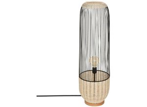 3560232579912 - Atmosphera - Stehlampe Boho anea Rattan und Metall h 95 cm