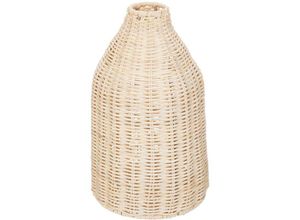 3560232600746 - Atmosphera Créateur Dintérieur - Vase Seav Metall und Rattan - H26 cm