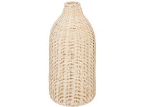 3560232600760 - Atmosphera Créateur Dintérieur - Deko-Vase aus Rattan-Geflecht seav 32 cm
