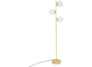 3560232651953 - Atmosphera Créateur Dintérieur - Goldene Stehleuchte Kugeln col h 162 cm