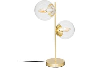 3560232651977 - Atmosphera Créateur Dintérieur - Goldene Tischlampe Kugeln col h 48 cm