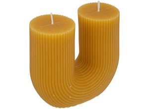 3560232653735 - LED-Kerze Demi senfgelb - 400g - Atmosphera créateur dintérieur