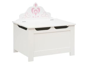 3560232658327 - Atmosphera Créateur Dintérieur - Truhe Couronne Holz - weiß