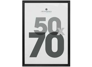 3560232684753 - Fotorahmen Mae Holz - schwarz - 50x70 cm - Atmosphera - Schwarz