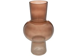 3560232686719 - Atmosphera - Vase Cloudy Glas - Bernstein - H40 cm créateur dintérieur