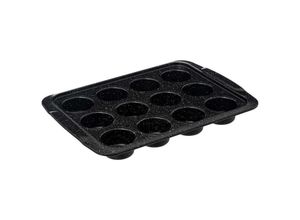 3560232765957 - Muffinform 12 muffins 32x135cm stahl caractère - Schwarz - 5five