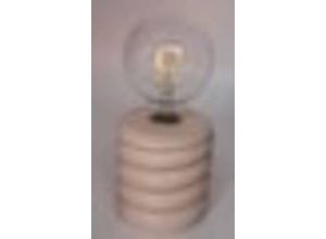 3560232850578 - Atmosphera Créateur Dintérieur - Led-tischlampe perry keramik beige h19cm - Atmosphera