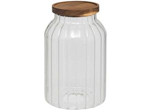 3560232890697 - - 5five - einmachglas harmony 3l aus glas und akazie