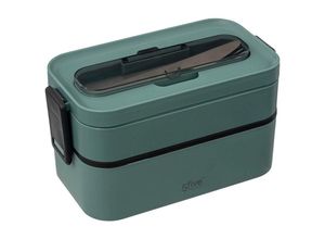 3560233603296 - - Lunchbox mit zwei fächern und besteck - 5five