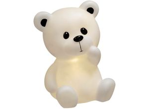 3560233814487 - Atmosphera Créateur Dintérieur - Niedliche Nachttischlampe in Form von Teddybär weiß 245 x 22 x 30 cm Atmosphera for kids