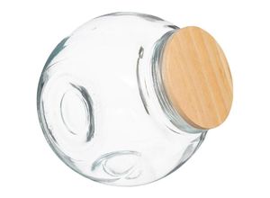 3560233828996 - Glas bonbonglas holzdeckel 1 -5l - Todesknie - 5five